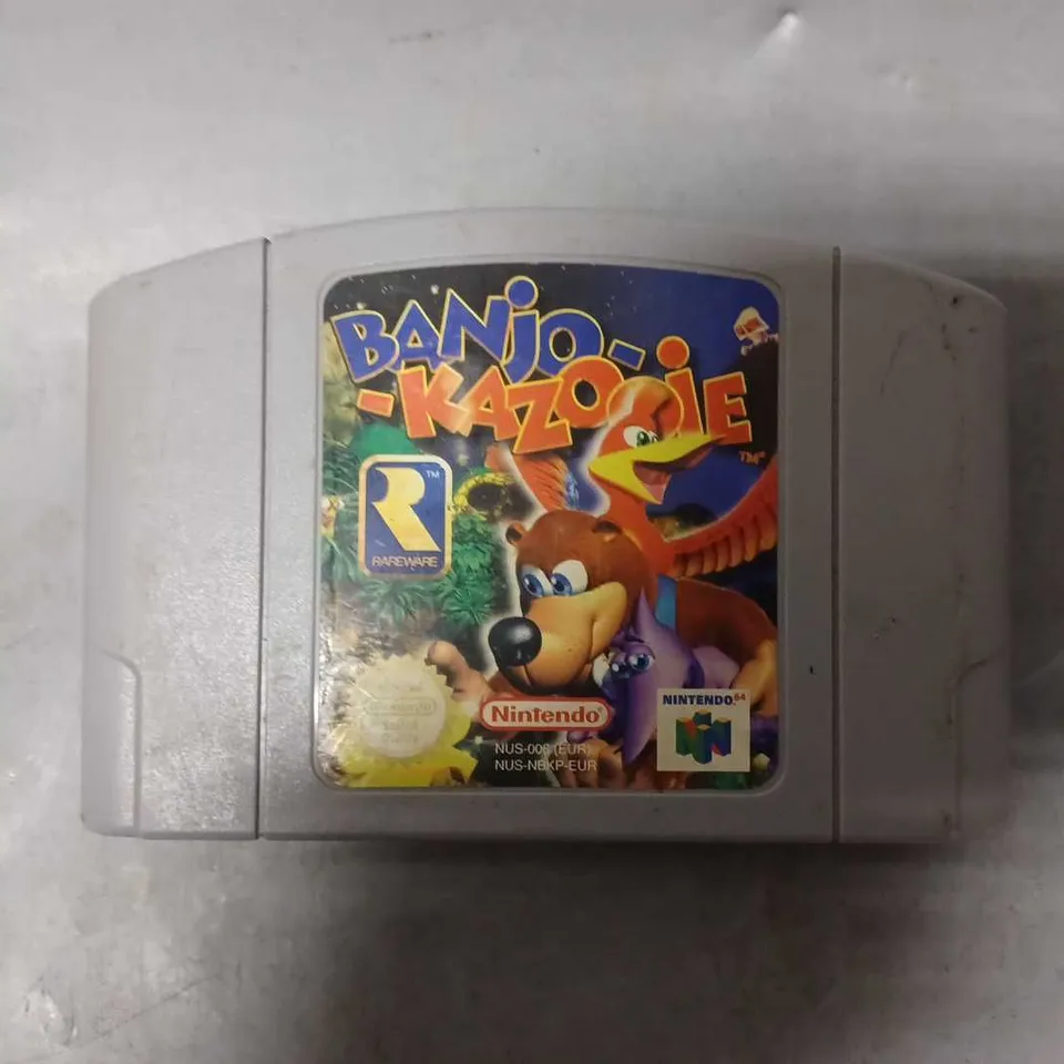 NINTENDO 64 GAME PAK BANJO-KAZOOIE