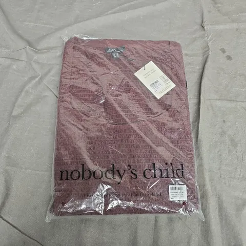BAGGED NOBODY'S CHILD THALIA MIDI DRESS – PLAIN, UK16