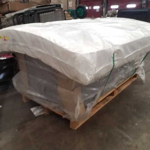 SCHOFIELD SPRUNG MEMORY FOAM DIVEN GED SET WITH HEADBOARD 