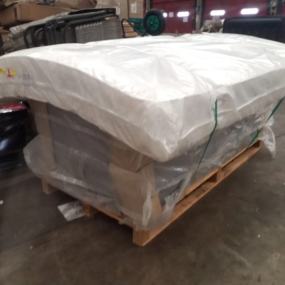 SCHOFIELD SPRUNG MEMORY FOAM DIVEN GED SET WITH HEADBOARD 