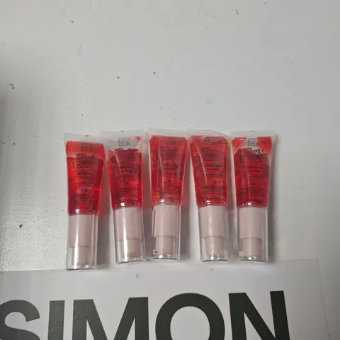 THE BEAUTY CROP FIVE RED COSMETIC PRIMERS – SQUEEZE TUBES 