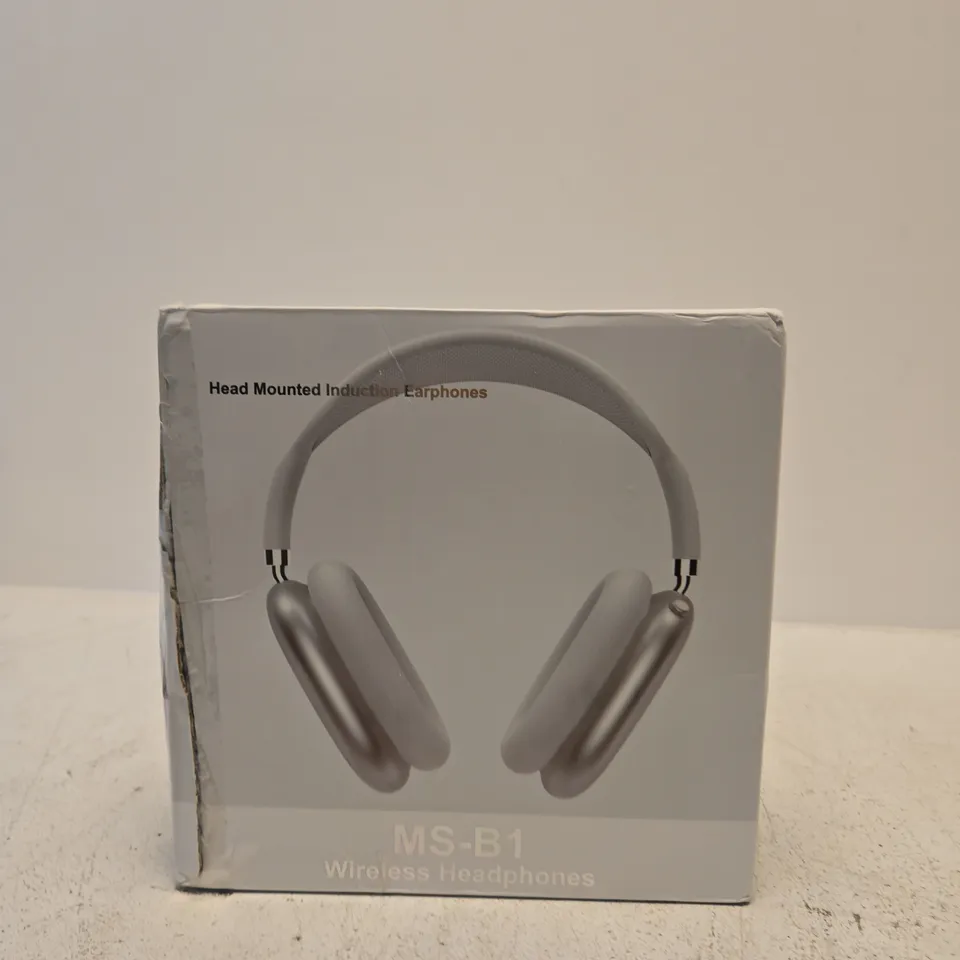 MS-B1 WIRELESS HEADPHONES – BOXED