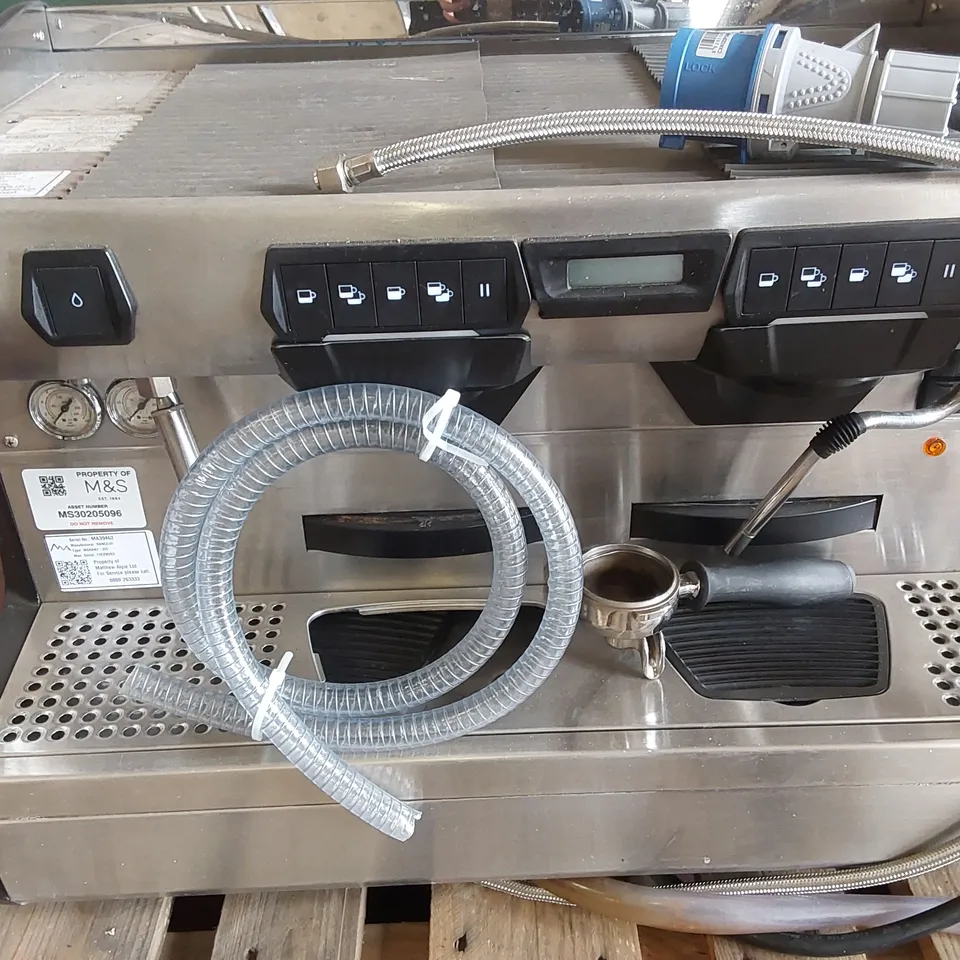 RANCILIO RAN7-2IS COMMERCIAL 2 GROUP BARRISTA COFFEE MACHINE 