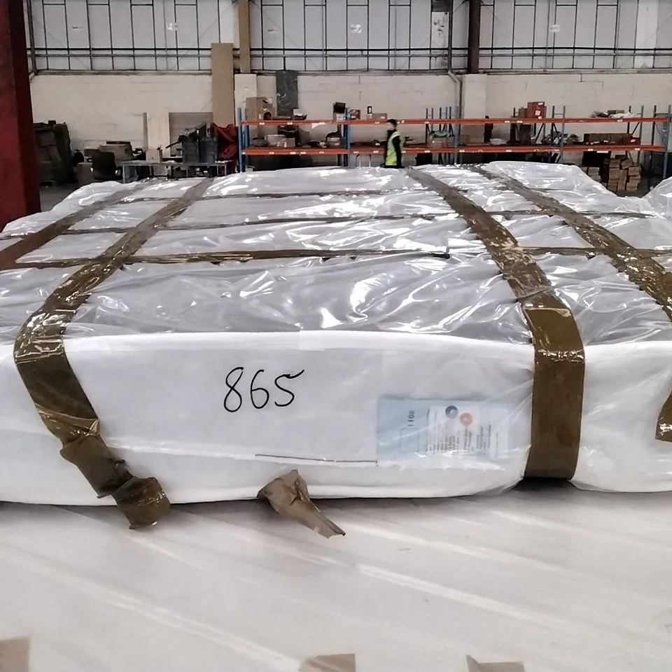 QUALITY BAGGED ROSEBERRY OPEN COIL SMALL DOUBLE 4FT MATTRESS