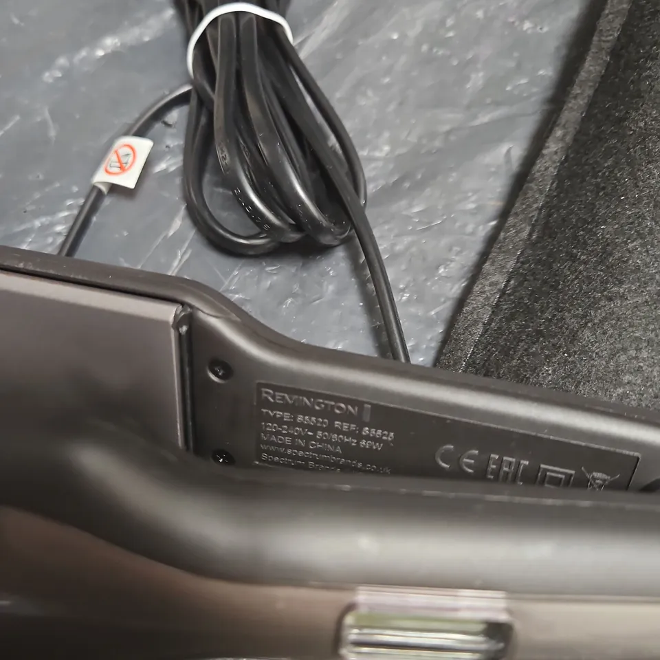 REMINGTON HAIR STRAIGHTENER WITH COVER IN BLACK