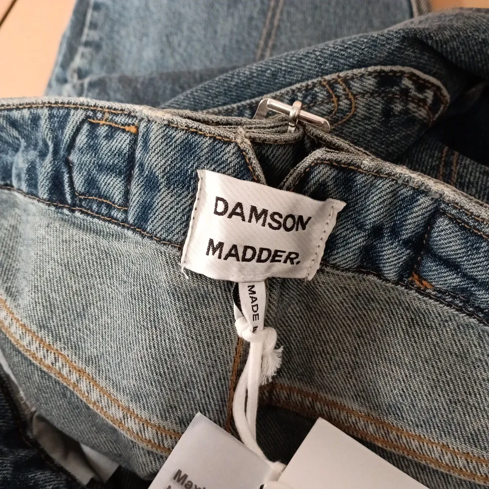 DAMSON MADDER DREW JEANS IN DUSTY WASH - SIZE 10