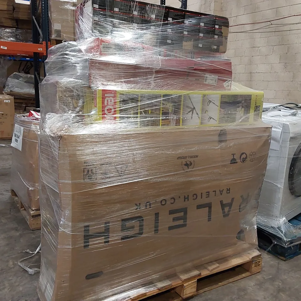 PALLET OF APPROXIMATELY 18 UNPROCESSED RAW RETURN HOUSEHOLD AND ELECTRICAL GOODS TO INCLUDE;