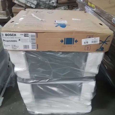 BOSCH SERIES 4 SMV4HVX00G WIFI CONNECTED FULLY INTEGRATED STANDARD DISHWASHER - STAINLESS STEEL CONTROL PANEL