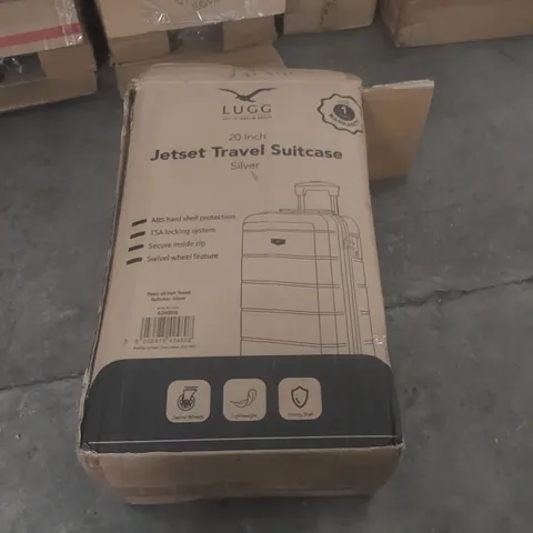BOXED LUGG TRAVEL SUITCASE
