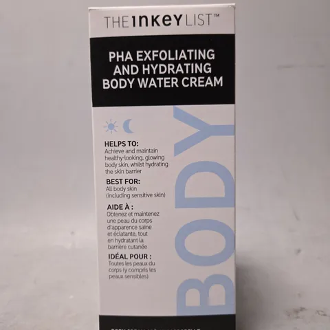 THE INKEY LIST TIL PHA BODY WATER CREAM 150ML