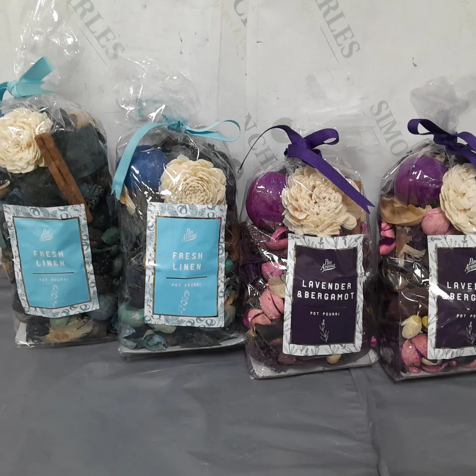 LOT OF APPROXIMATELY 6 POT POURRI