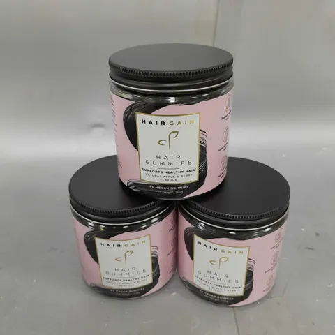 HAIR GAIN GUMMIES 30 GUMMIES 3 MONTH SUPPLY
