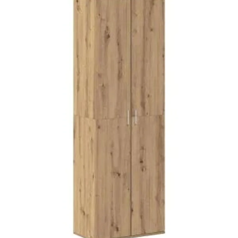 BOXED HIGHBOARD 60 X 35 X 180 CM ENGINEERED WOOD - ARTISAN OAK COLOUR (2 BOXES)