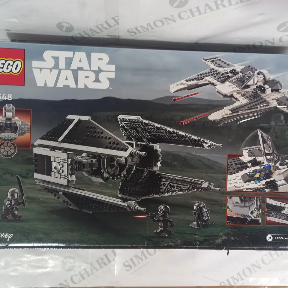 LEGO STAR WARS 75348 MANDALORIAN FANG FIGHTER VS TIE INTERCEPTOR