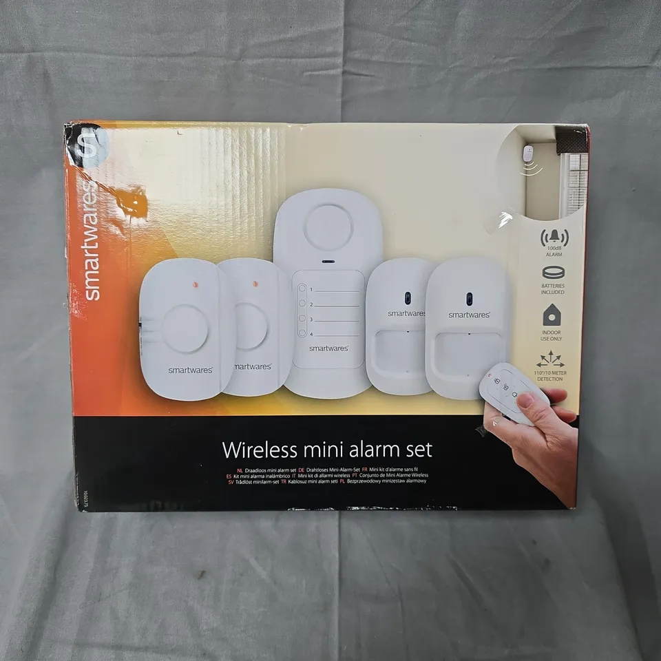 SMARTWARES WIRELESS MINI ALARM SET – HOME SECURITY SYSTEM
