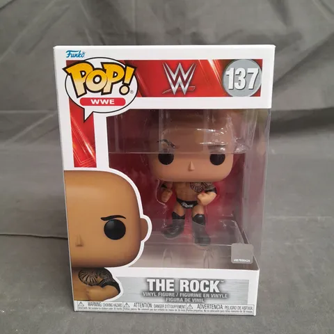POP! WWE - THE ROCK VINYL FIGURE - 137