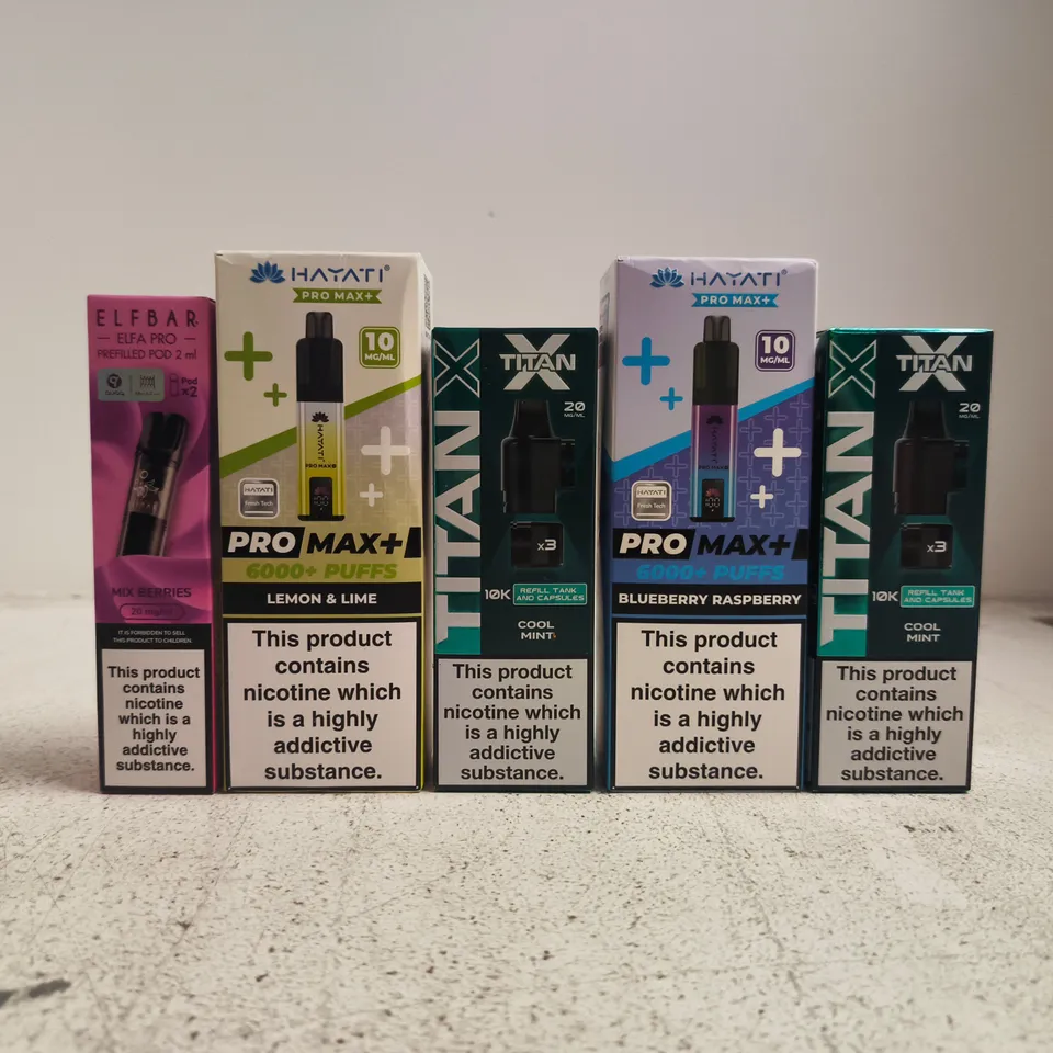 APPROXIAMTELY 20 ASSORTED VAPING PRODUCTS - COLLECTION ONLY
