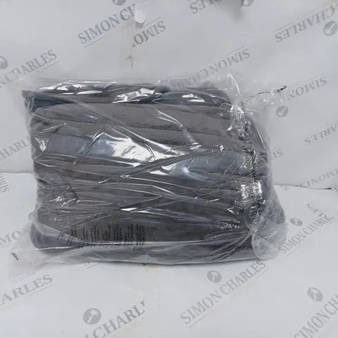 BOXED COZEE HOME VELVETSOFT HEATED THROW IN CHARCOAL
