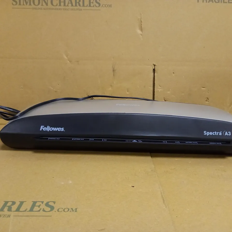 FELLOWES SPECTRA A3 LAMINATOR 