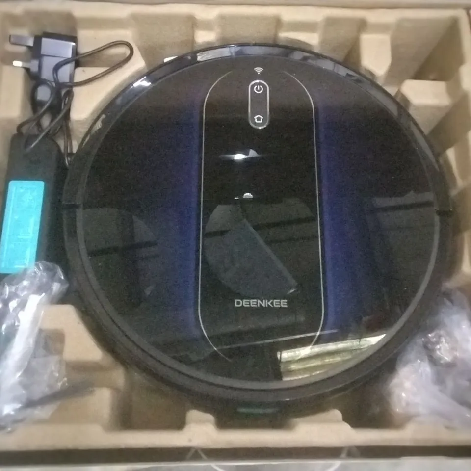 BOXED DEENKEE D30 ROBOTIC VACUUM CLEANER