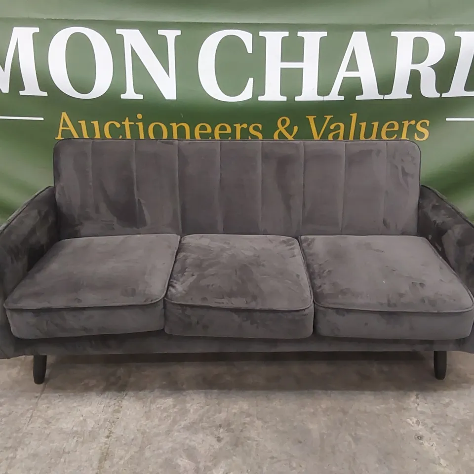 JENNIFER FABRIC COMPACT 3 SEATER SOFA RRP £349