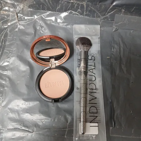 BPERFECT FAHRENHEIT BRONZER AND BRUSH - BAKED