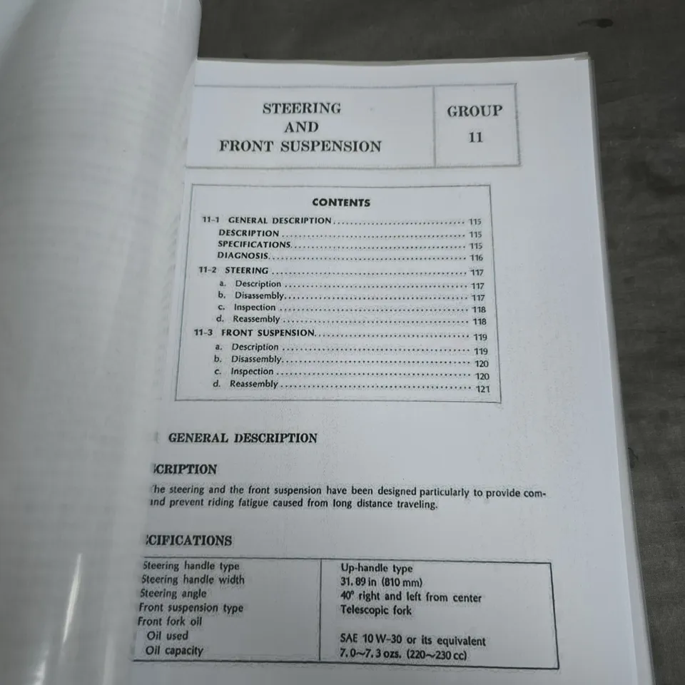 HONDA CB750 SHOP MANUAL – RING-BOUND