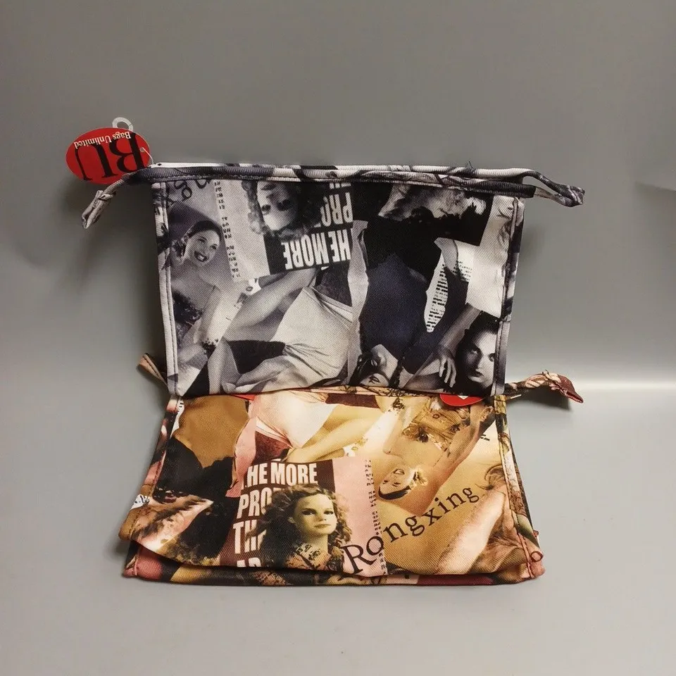 APPROXIMATELY 20 ASSORTED GAS UNLIMITED COSMETICS BAGS TO INCLUDE AKITA HOLDHALL, ST TROPEZ, DAISY DESIGNS 