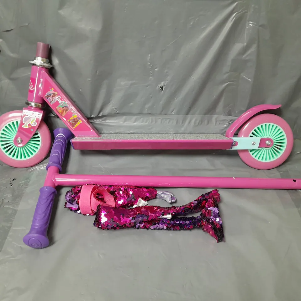 BARBIE FIXED INLINE MERMAID SCOOTER RRP £44