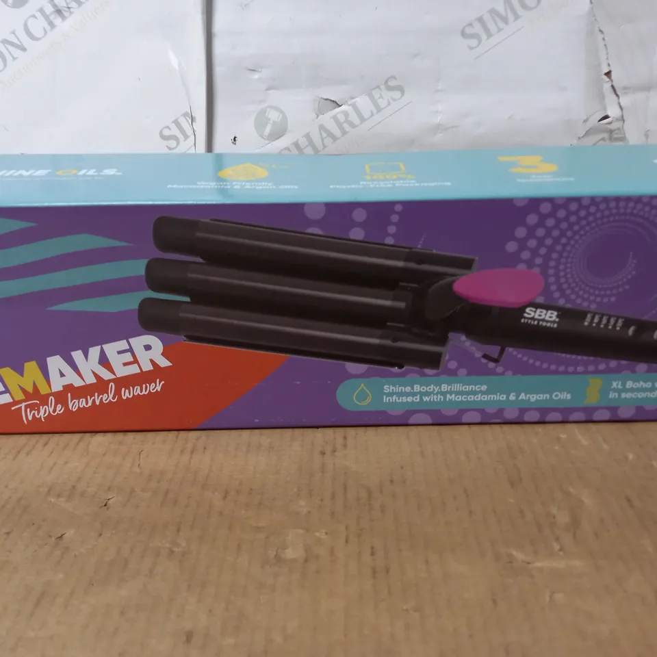 SBB THE WAVEMAKER TRIPLE BARREL WAVER