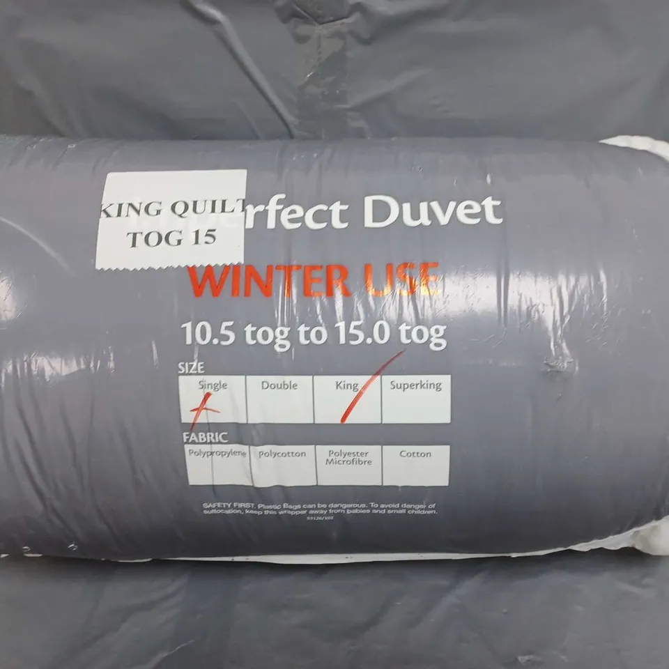 DUVET POLYPROPYLENE KING SIZE 