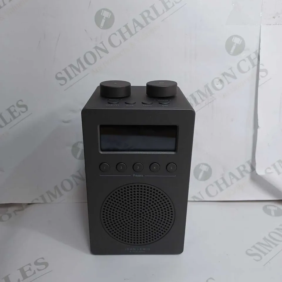 JOHN LEWIS SOLO DAB+/FM DIGITAL RADIO