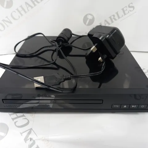 BOXED HDMI DVD PLAYER WITH REMOTE IN BLACK