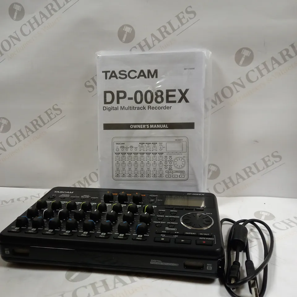 TASCAM DP-008EX – 8-TRACK DIGITAL PORTASTUDIO