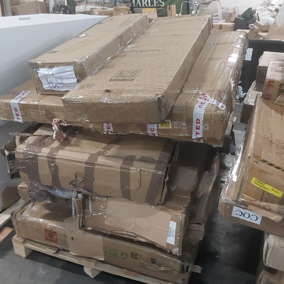 PALLET CONTAINING A VERY LARGE QUANTITY OF ASSORTED FURNITURE PARTS ECT