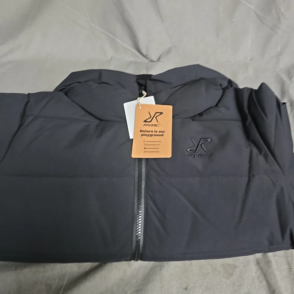 REVOLUTION RACE PUFFER JACKET – BLACK, SIZE M