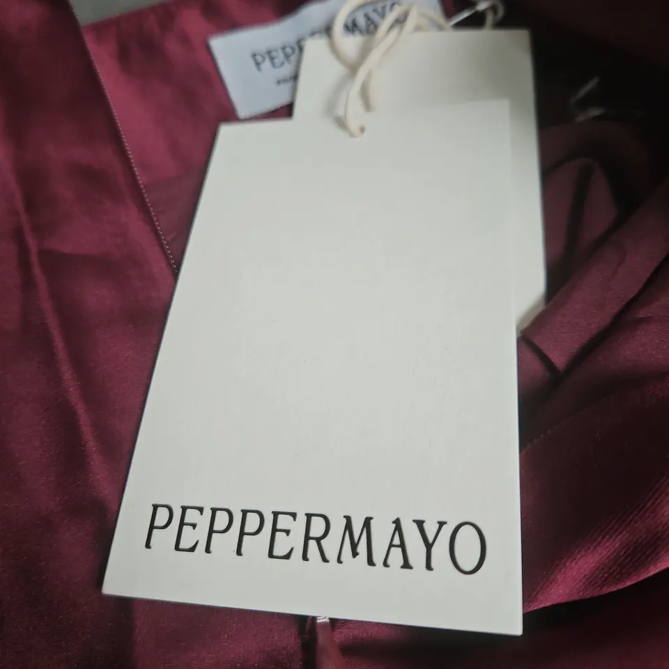 PEPPERMAYO MABEL MINI SKIRT – MULBERRY, UK 8