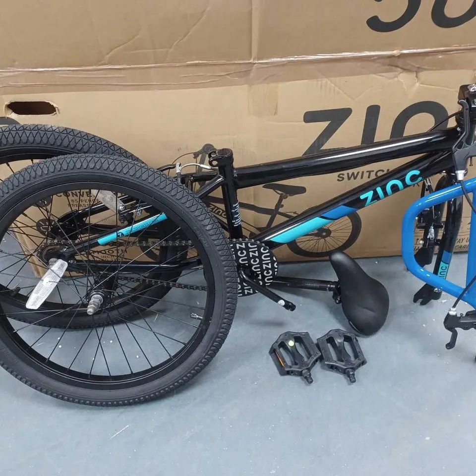 BOXED ZINC 20 INCH SWITCH BMX - COLLECTION ONLY RRP £149.99