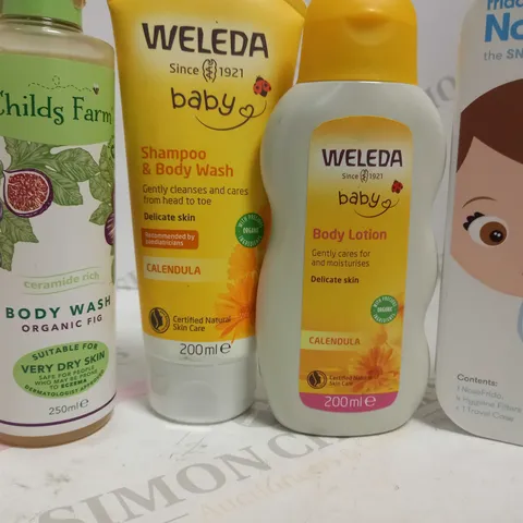 BABY SKINCARE BUNDLE WELEDA, CHILD'S FARM, FRIDA BABY