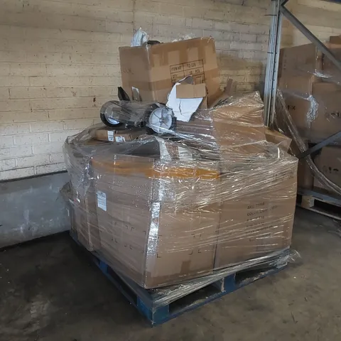 PALLET CONTAINING A LARGE ASSORTMENT OF CONSUMER PRODUCTS INCLUDING: LI-ION TOOL BATTERIES, DOG HARNESSES ECT