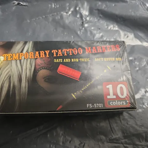 TEMPORARY TATTOO MARKERS – 10 COLOURS (FS-5701)