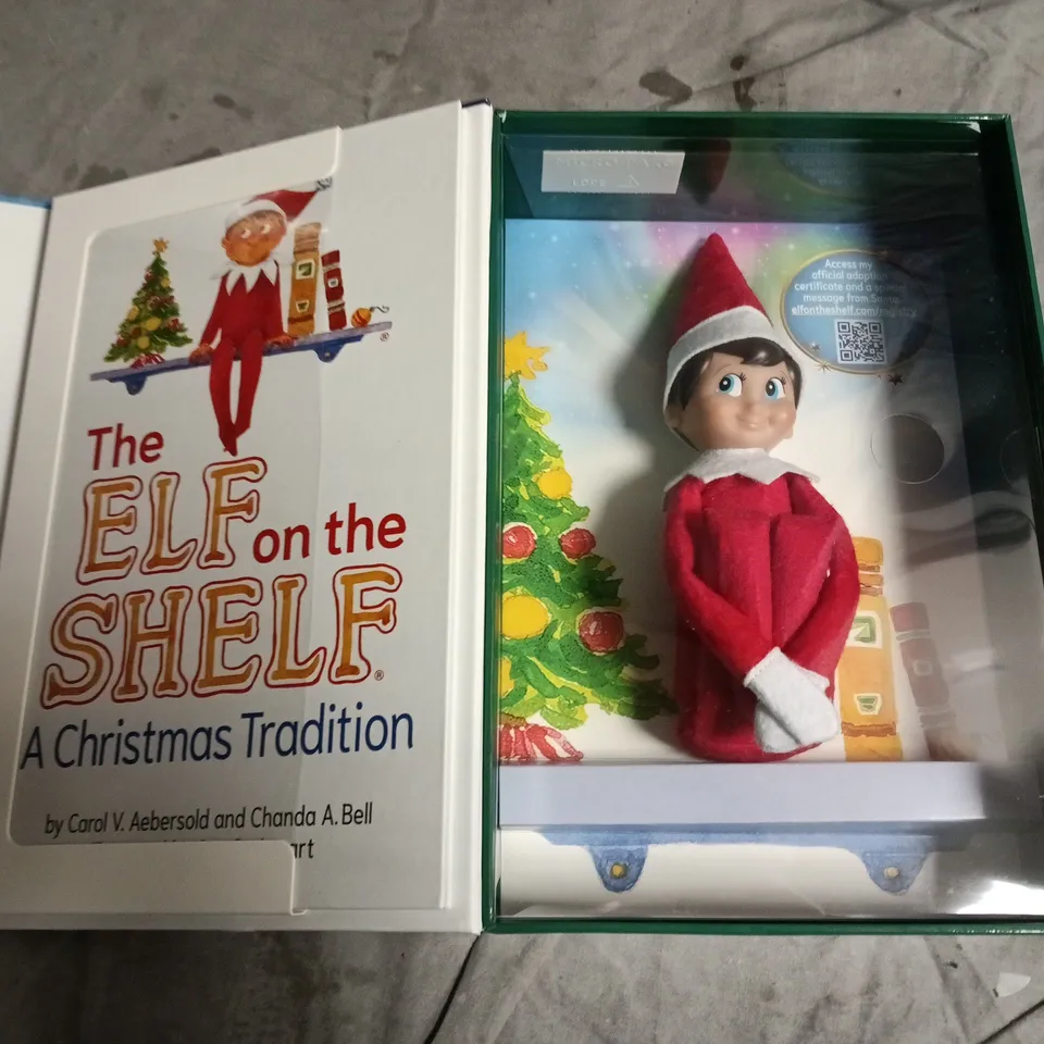 THE ELF ON THE SHELF: A CHRISTMAS TRADITION – SCOUT ELF WITH BOOK SET