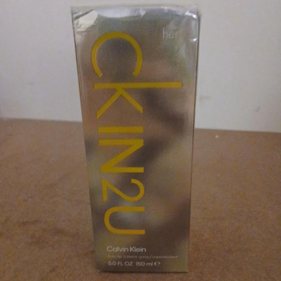 BOXED AND SEALED CALVIN KLEIN CKIN2U FOR HER EAU DE TOILETTE 150ML