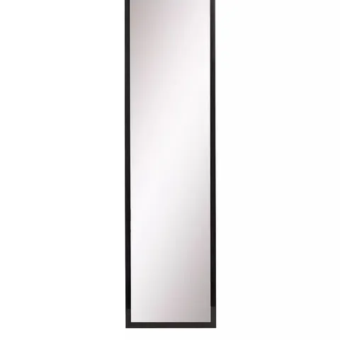 TALL RECTANGULAR MIRROR IN BLACK - COLLECTION ONLY