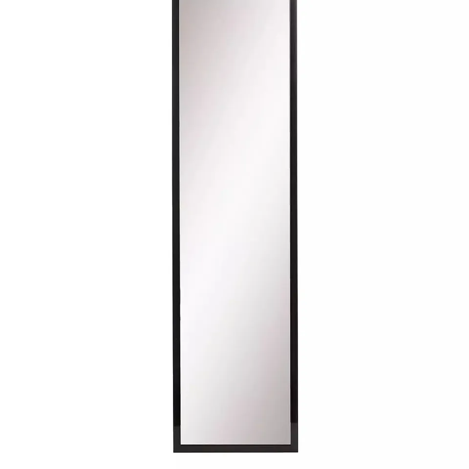 TALL RECTANGULAR MIRROR IN BLACK - COLLECTION ONLY RRP £29