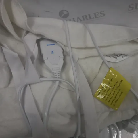 SILENTNIGHT HEATED ELECTRICAL BLANKET IN WHITE
