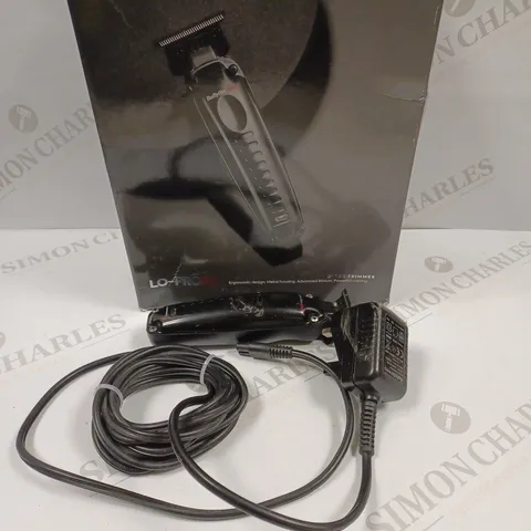 BOXED BABYLISS PRO LO-PRO FX CORDLESS TRIMMER