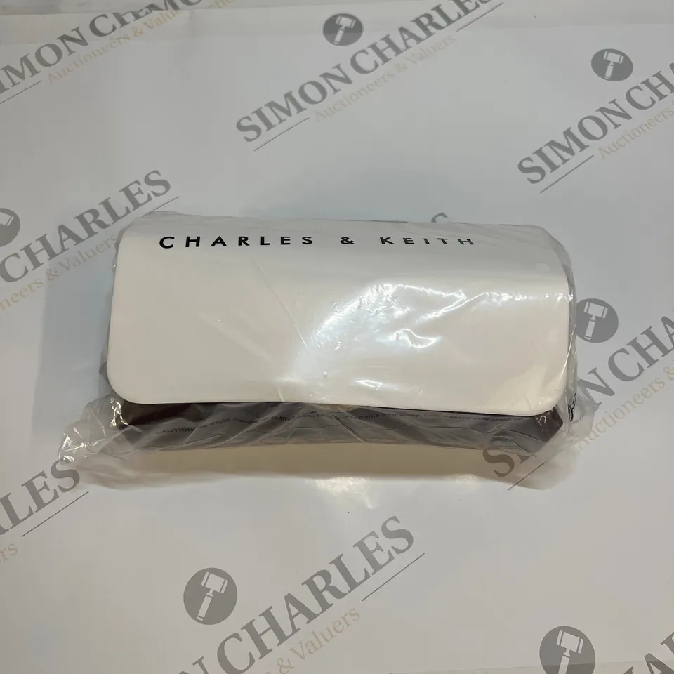 CHARLES & KEITH GABBINE CROSS-BODY BAG IN DARK BROWN SIZE S