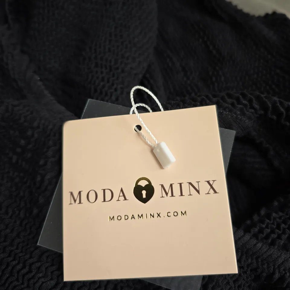 MODA MINX CURVE SWIMSUIT – BLACK, UK20