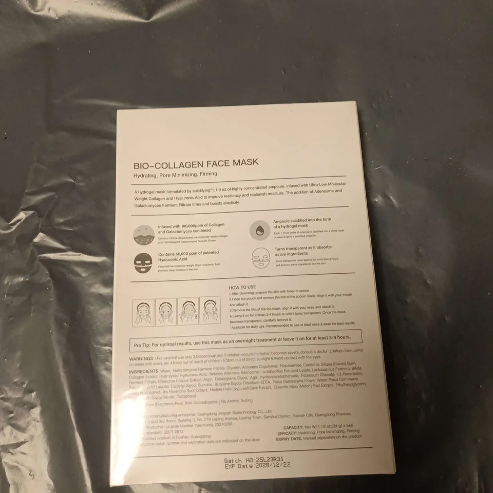 BIO-COLLAGEN FACE MASK – FACIAL SKIN CARE